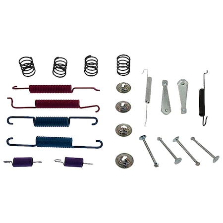Carlson Brake Hardware Vw 00-85 All In 1 Kit, 17348 17348